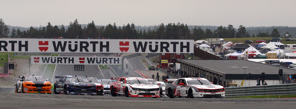 Starten på weekendens første løb.
(Foto: Motorsporten.dk)